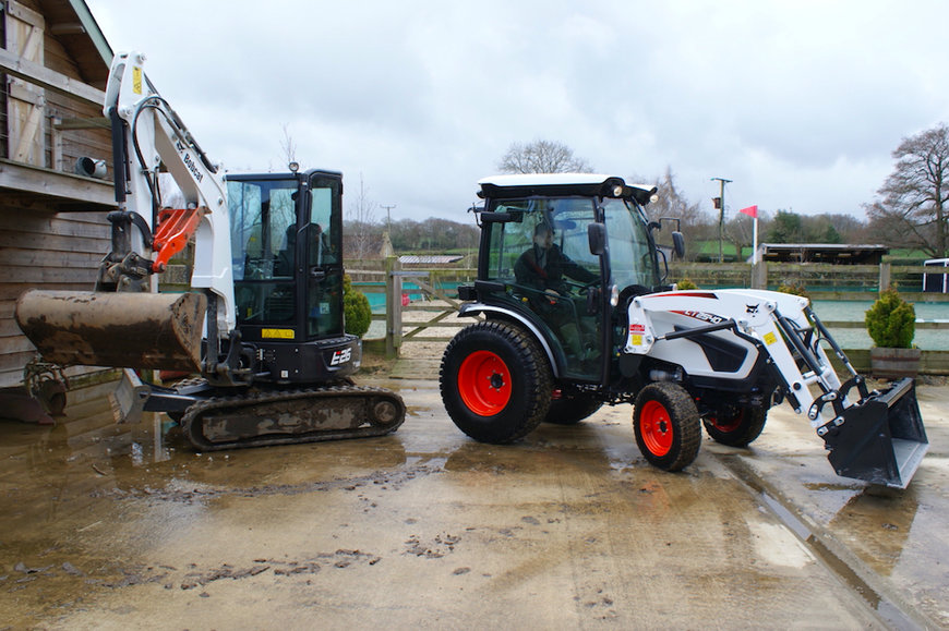 UK’s First Bobcat Compact Tractor Working Hard in Yorkshire
